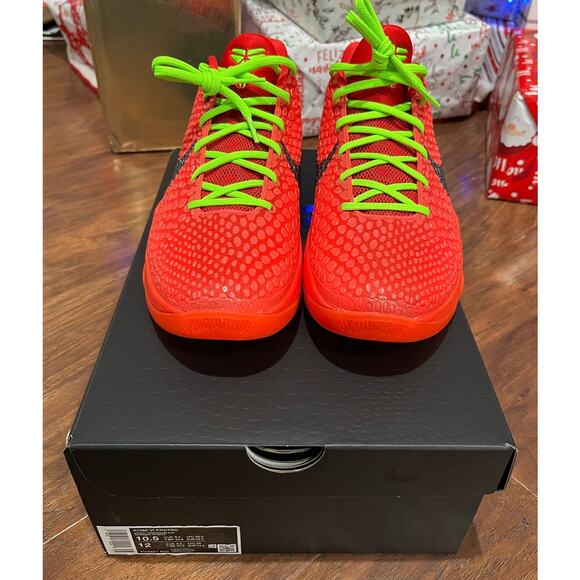 Nike Kobe 6 Protro Reverse Grinch Size 10.5